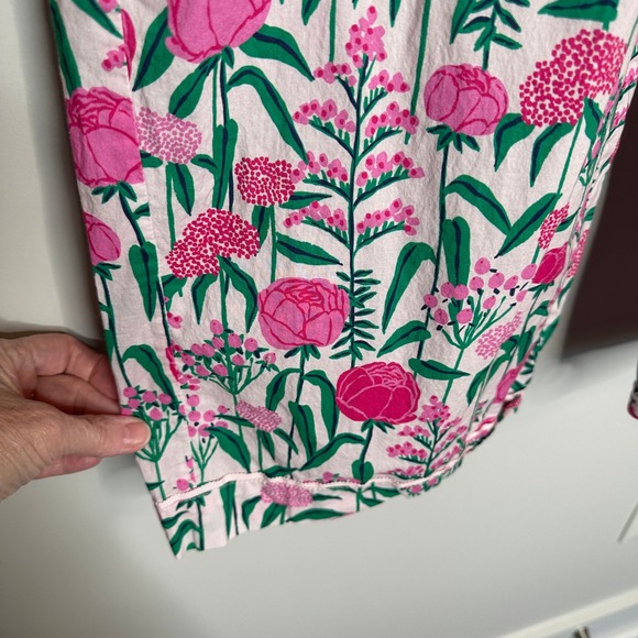 Mersea Size XSmall Over The‎ Moon Pajama Pants Lounge Wide Leg Peony Party - Picture 8 of 11